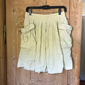 Corduroy Knee-Length Skirt